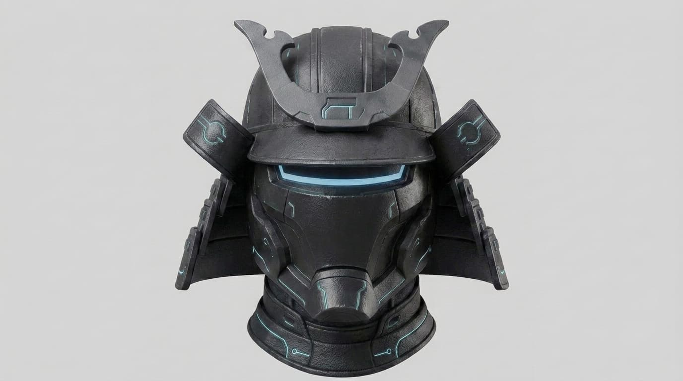Shared project — samurai helmet concept